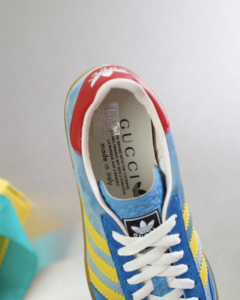 Gucci x Adidas Gazelle Shoes