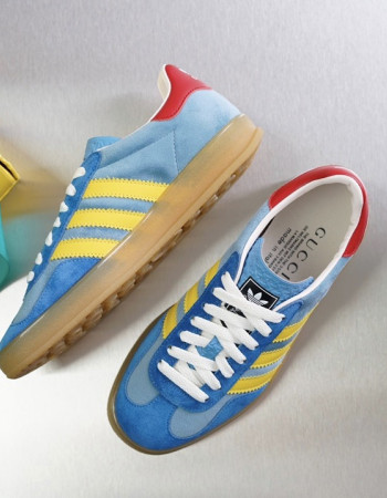 Gucci x Adidas Gazelle Shoes