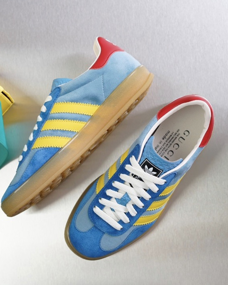 Gucci x Adidas Gazelle Shoes