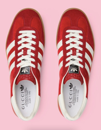 Gucci x Adidas Gazelle Shoes
