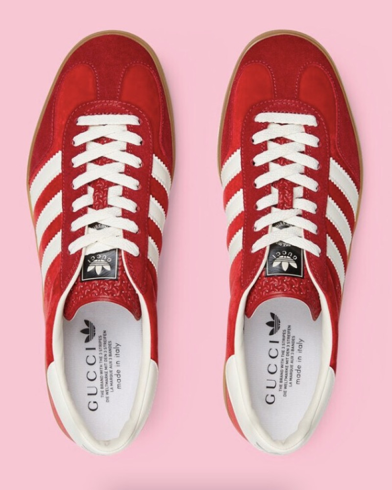Gucci x Adidas Gazelle Shoes