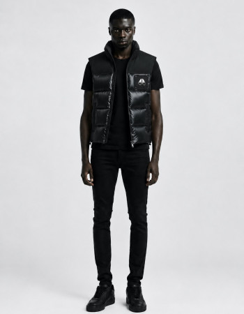 Moose Knuckles Down Puffer Vest - Black