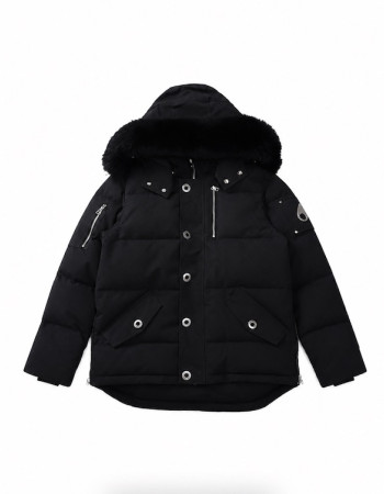 Moose Knuckles 3Q Down Jacket - Black/Black