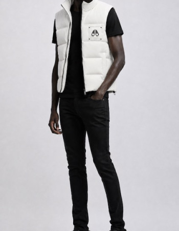 Moose Knuckles Down Puffer Vest - White