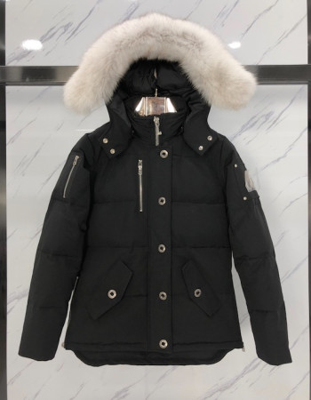 Moose Knuckles 3Q Down Jacket – Black/White