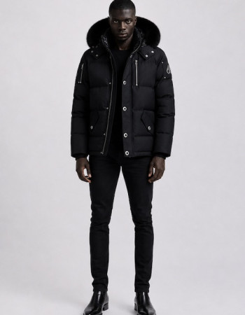Moose Knuckles 3Q Down Jacket - Black/Black