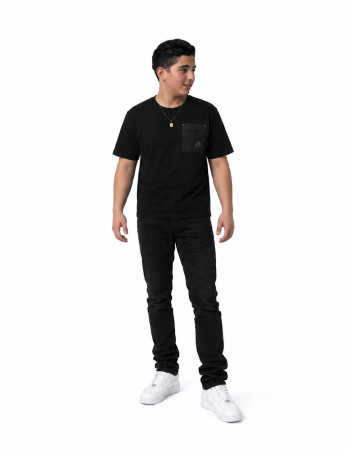Moose Knuckles Utility Pocket T-Shirt – Black