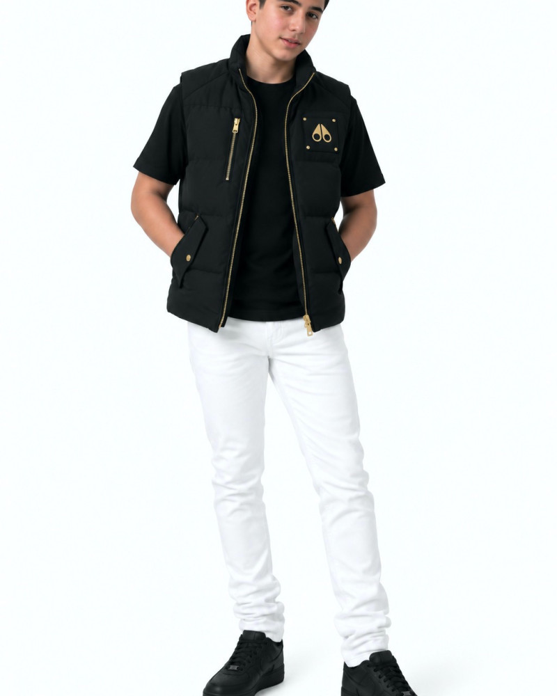 Moose Knuckles Original Gold Series Westmount Down Vest – Black