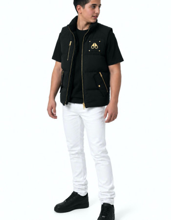 Moose Knuckles Original Gold Series Westmount Down Vest – Black