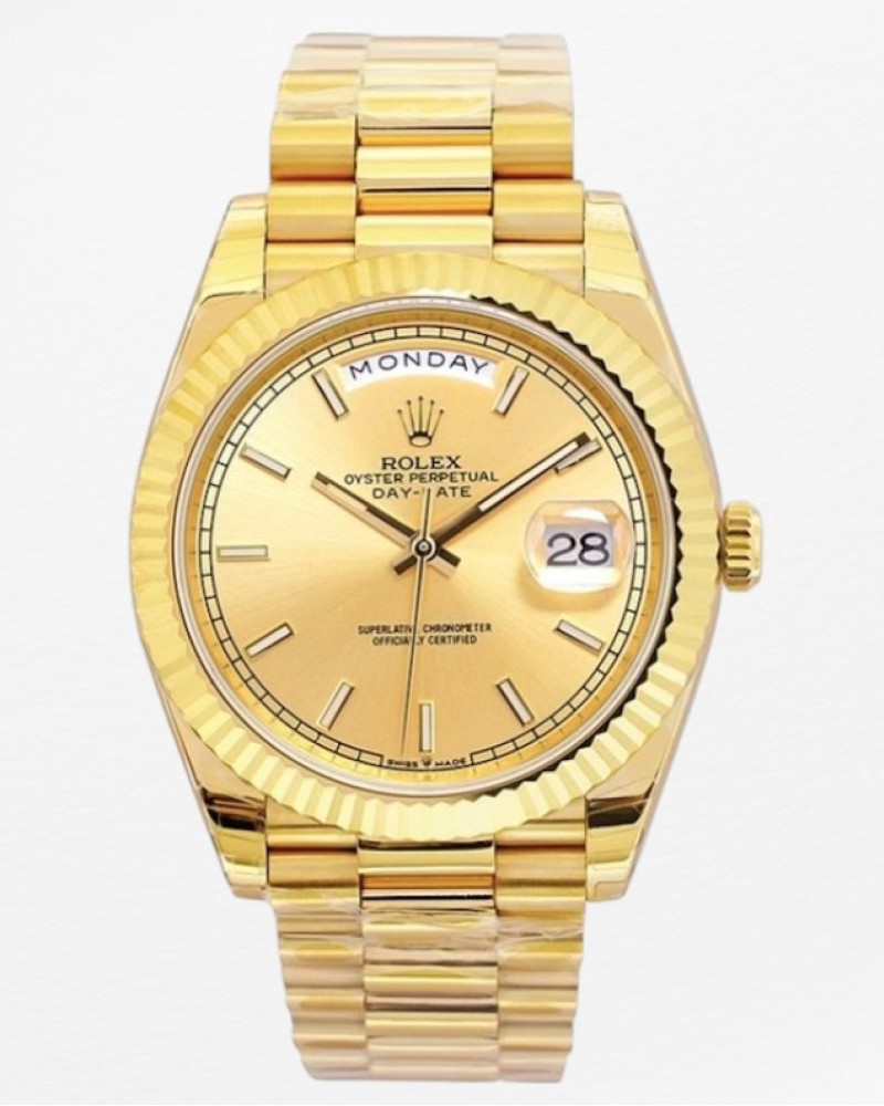 Rolex Day-Date Yellow Gold President Watch