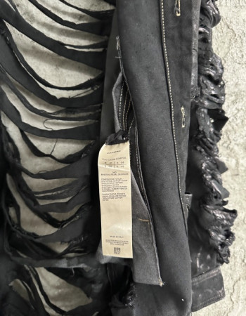  Rick Owens DRKSHDW "Dagger" Distressed Shirt 