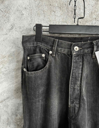  Rick Owens DRKSHDW Detroit Cut Jeans Black 