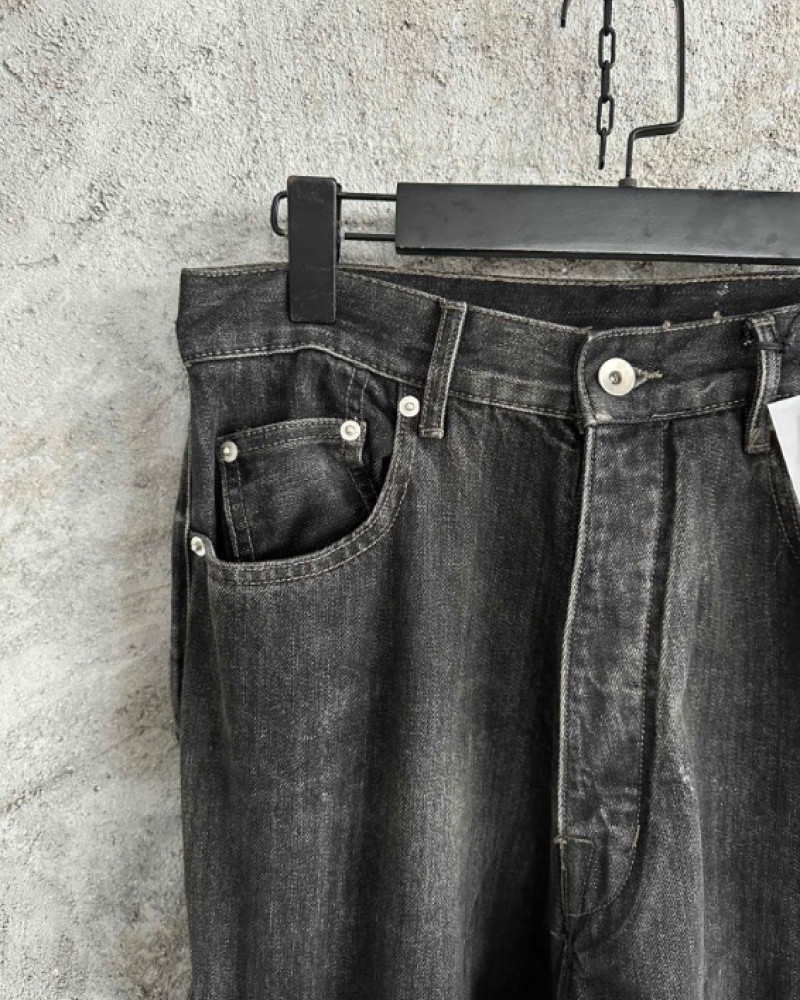  Rick Owens DRKSHDW Detroit Cut Jeans Black 