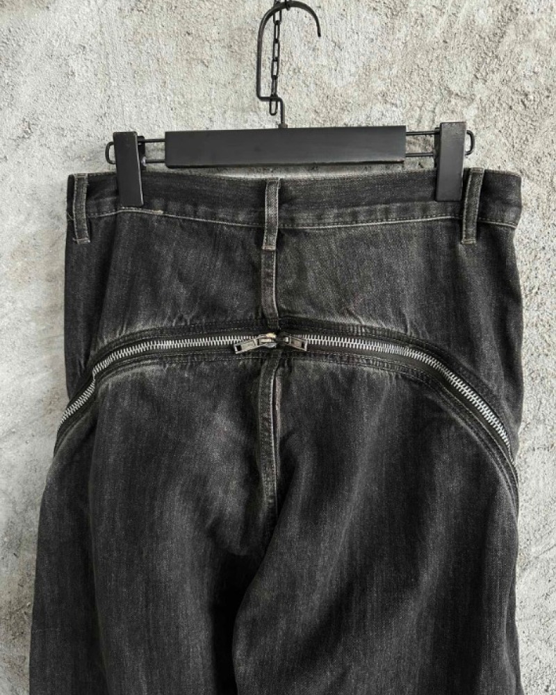  Rick Owens DRKSHDW Detroit Cut Jeans Black 