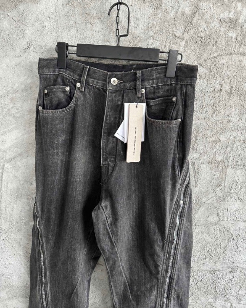  Rick Owens DRKSHDW Detroit Cut Jeans Black 