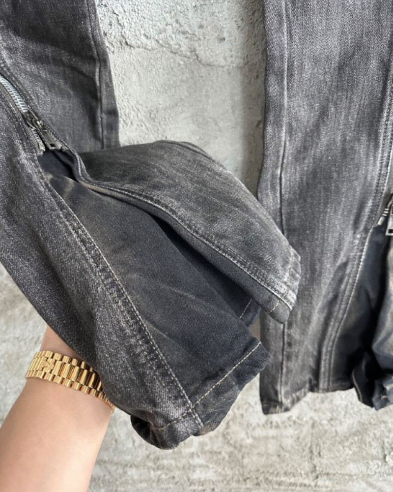  Rick Owens DRKSHDW Detroit Cut Jeans Black 
