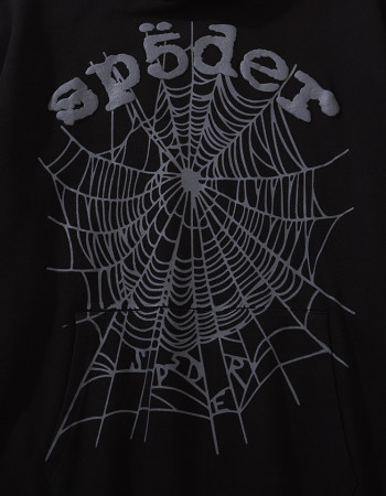Sp5der Blackout Web Hoodie 