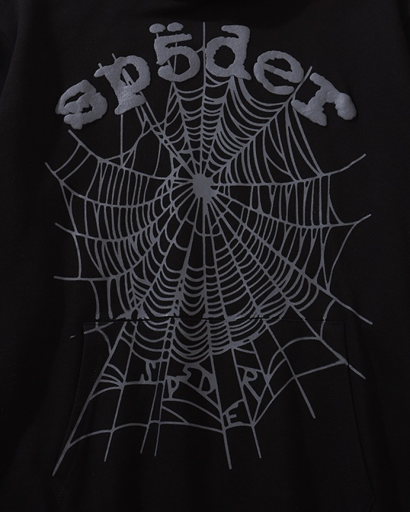 Sp5der Blackout Web Hoodie 