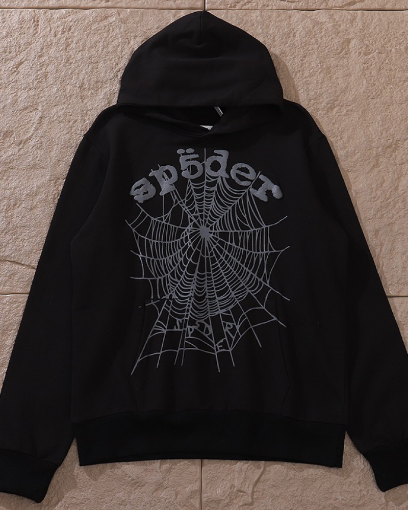 Sp5der Blackout Web Hoodie 