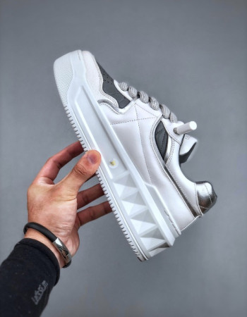 Valentino Garavani Rockstud XL Sneakers White/Grey
