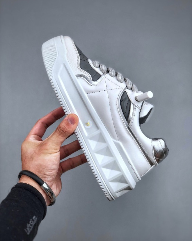 Valentino Garavani Rockstud XL Sneakers White/Grey