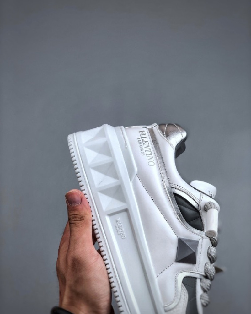 Valentino Garavani Rockstud XL Sneakers White/Grey