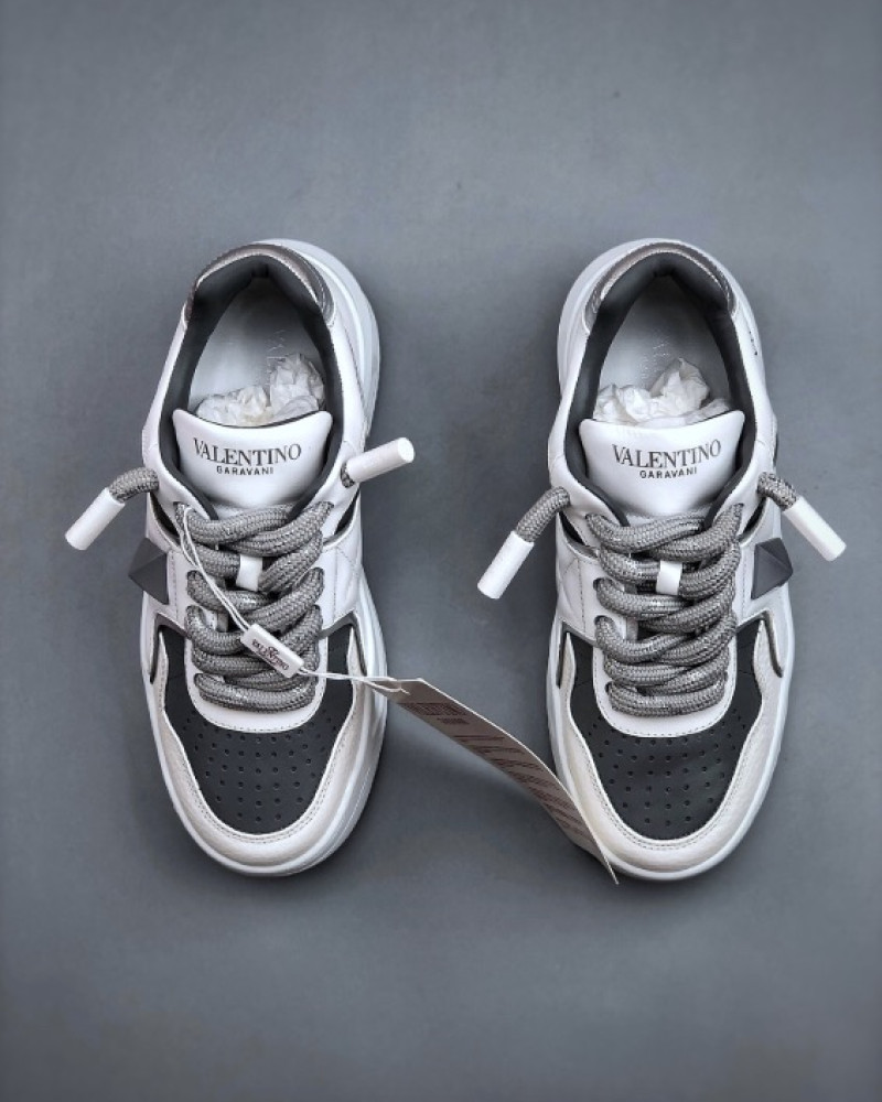Valentino Garavani Rockstud XL Sneakers White/Grey