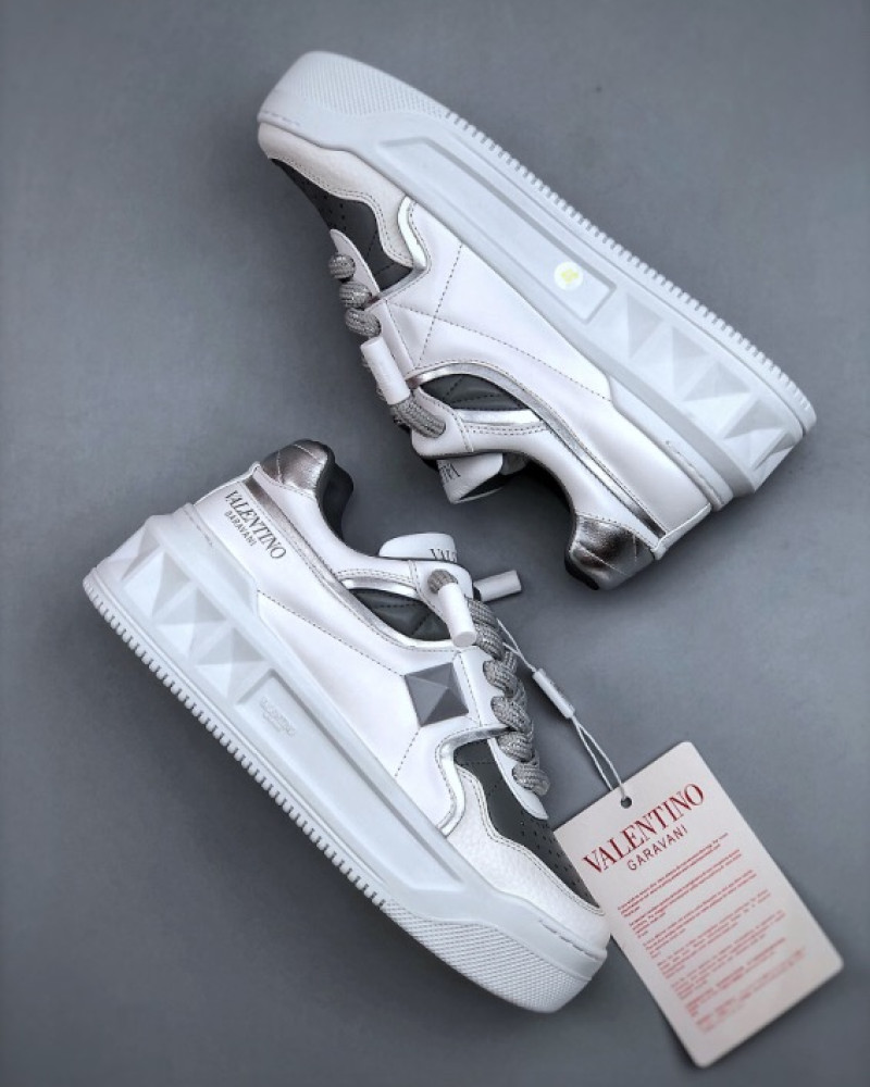 Valentino Garavani Rockstud XL Sneakers White/Grey