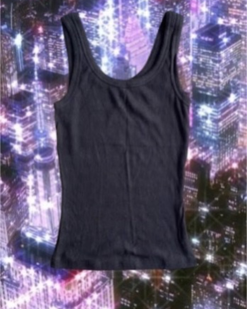  bebe black tank top 