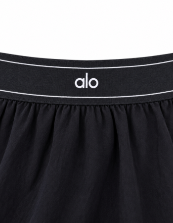 Alo Yoga Match Point Tennis Skirt – Black