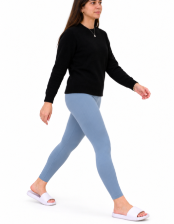 Alo Yoga High-Waist Leggings – Blue Grey.