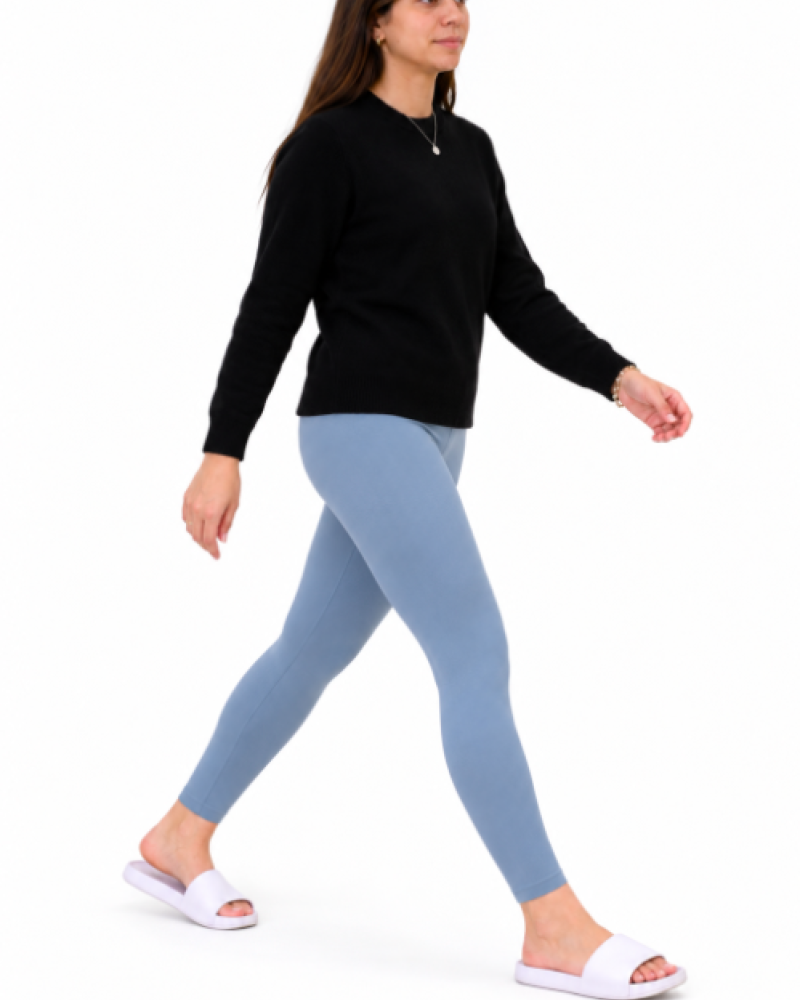 Alo Yoga High-Waist Leggings – Blue Grey.