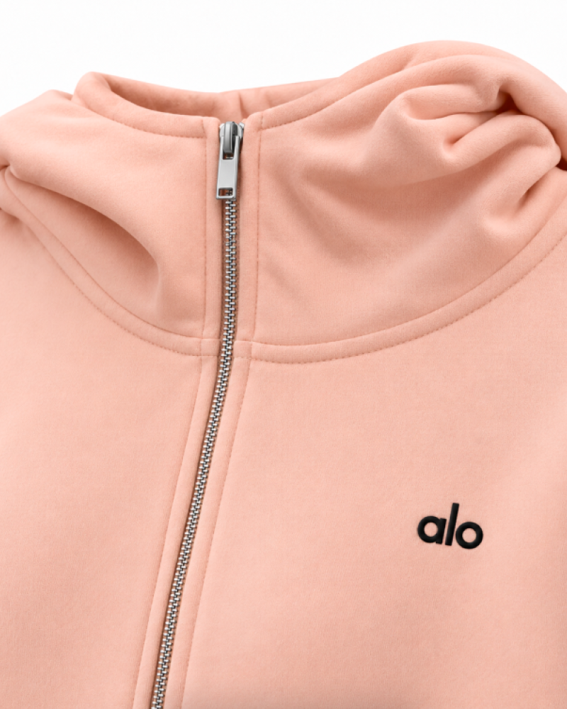 Alo Yoga Sweet Escape Zip Up Hoodie