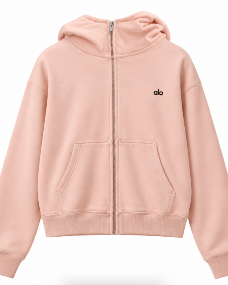 Alo Yoga Sweet Escape Zip Up Hoodie