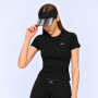 Alo Yoga Alosoft Finesse Tee – Black.
