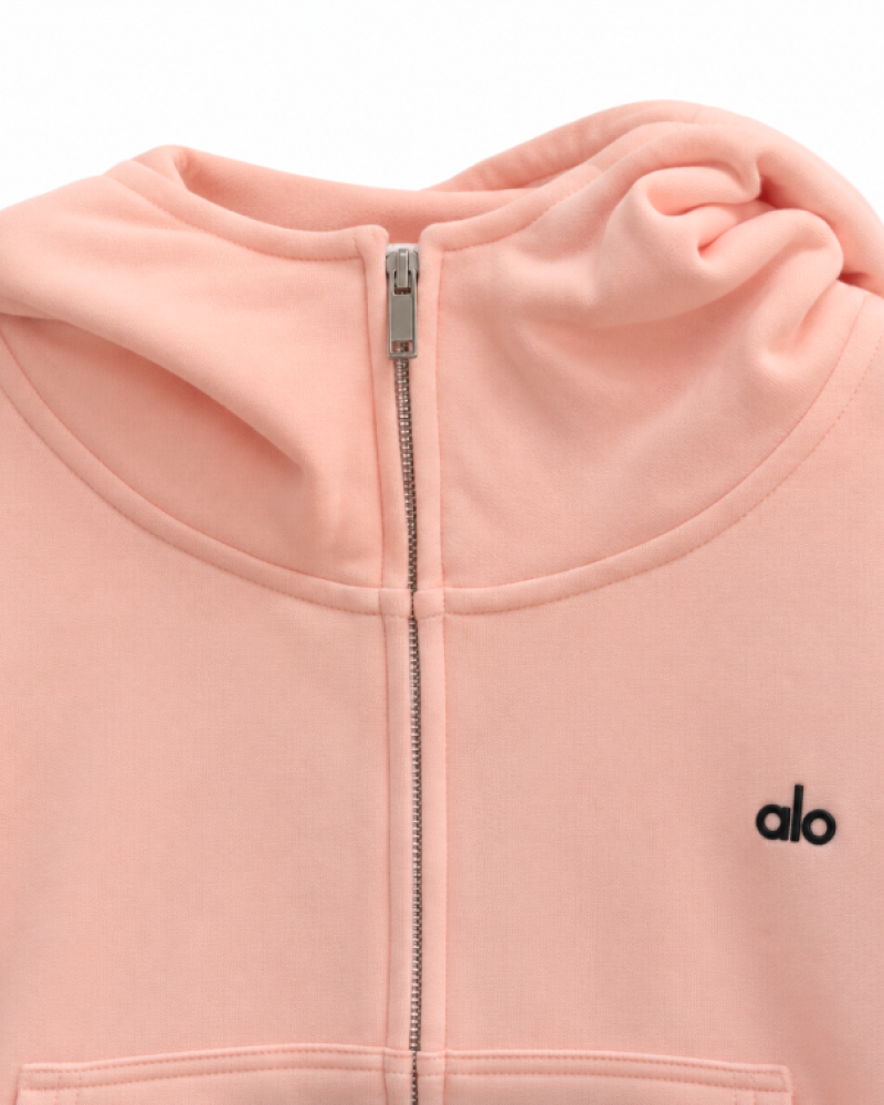 Alo Yoga Sweet Escape Zip Up Hoodie