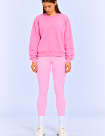 Alo Yoga High-Waist Seamless Scrunch Leggings – Pink