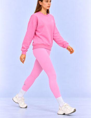 Alo Yoga High-Waist Seamless Scrunch Leggings – Pink