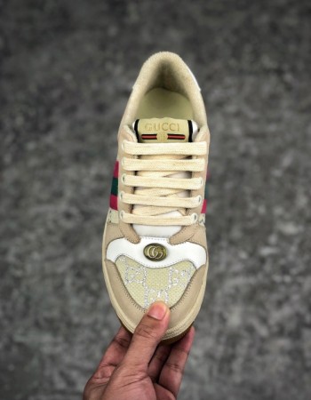 Gucci Screener GG Low-Top Sneakers.