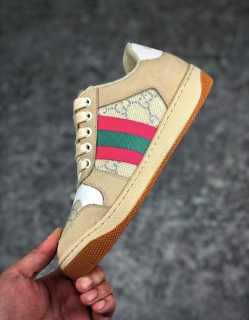 Gucci Screener GG Low-Top Sneakers.