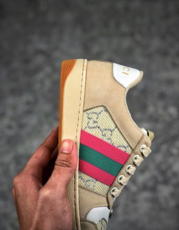 Gucci Screener GG Low-Top Sneakers.