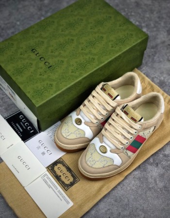 Gucci Screener GG Low-Top Sneakers.