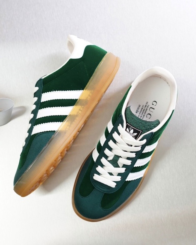 Gucci x Adidas Gazelle Shoes