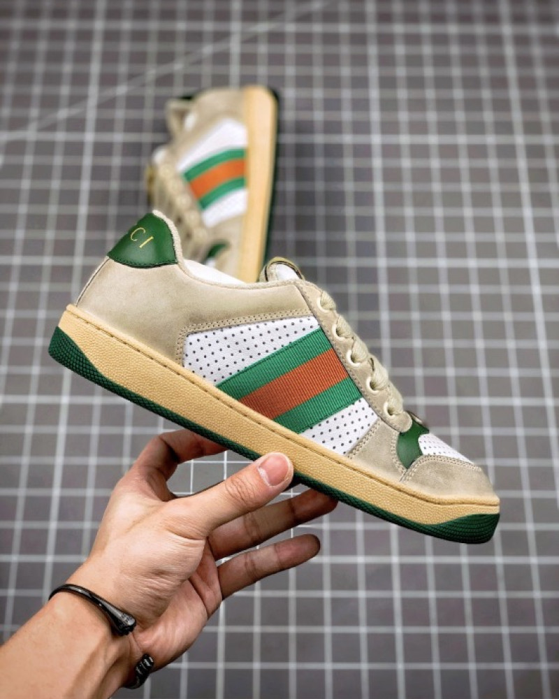 Gucci Screener GG Low-Top Sneakers.