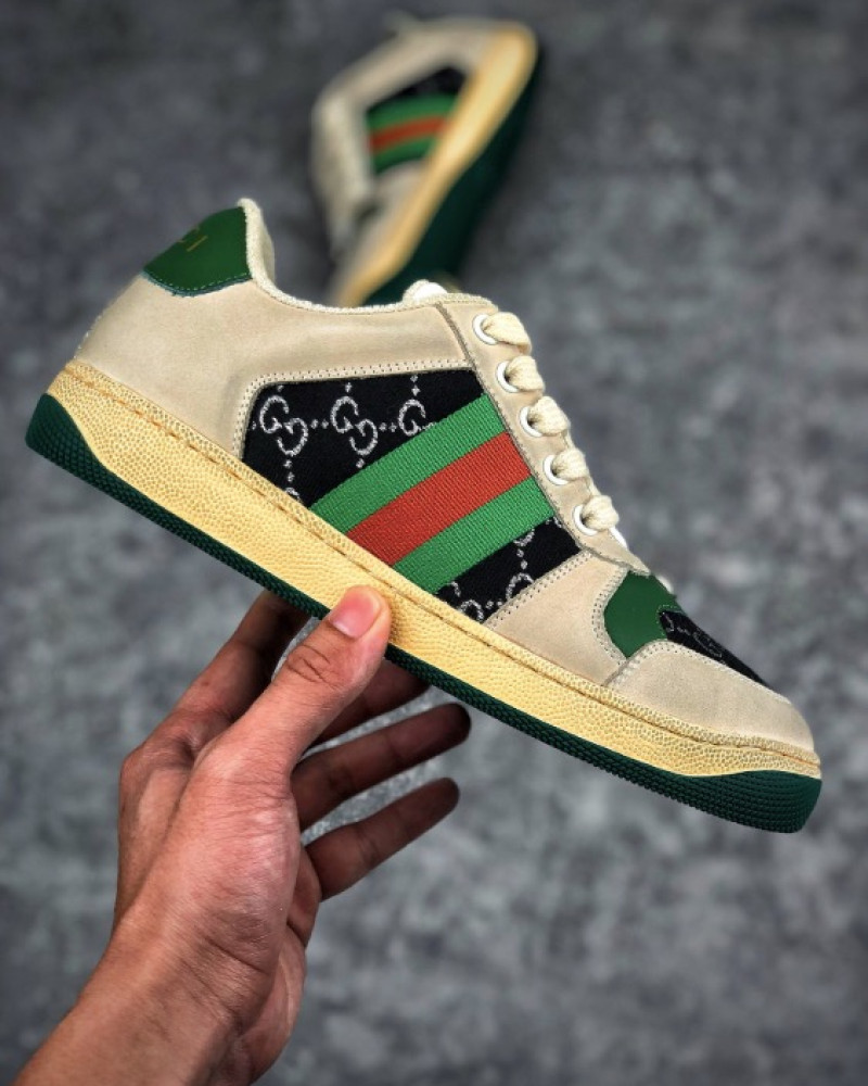 Gucci Screener GG Low-Top Sneakers.