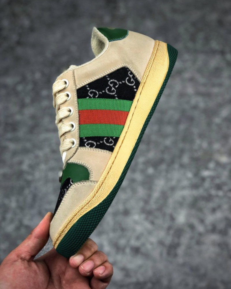 Gucci Screener GG Low-Top Sneakers.