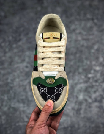 Gucci Screener GG Low-Top Sneakers.