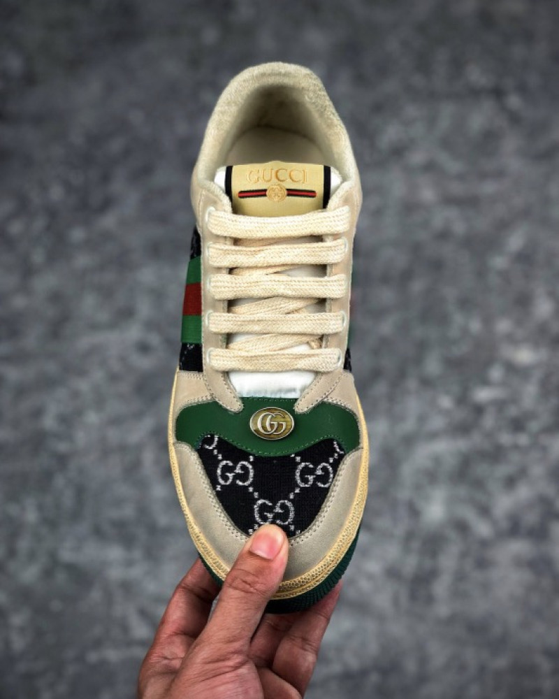 Gucci Screener GG Low-Top Sneakers.