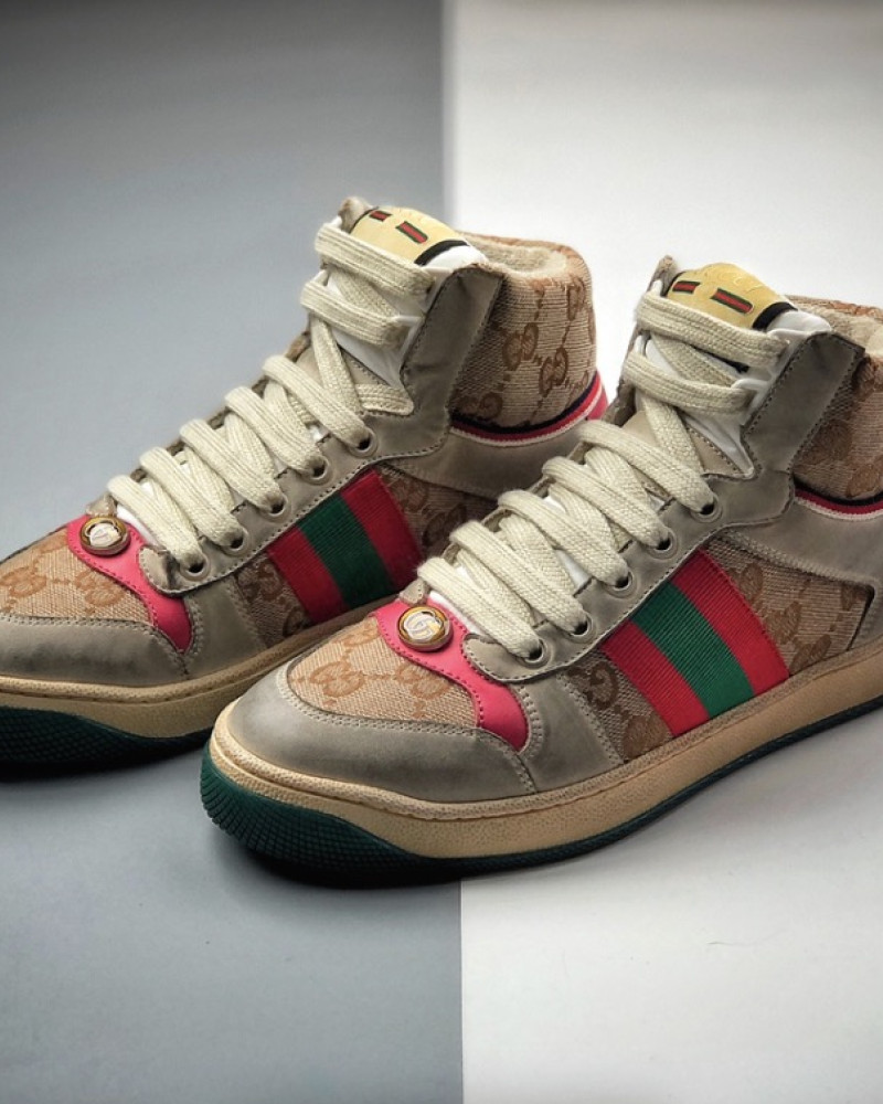 Gucci Screener GG High-Top Sneakers