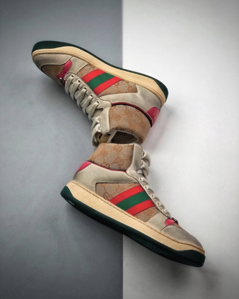 Gucci Screener GG High-Top Sneakers
